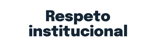 Respeto institucional